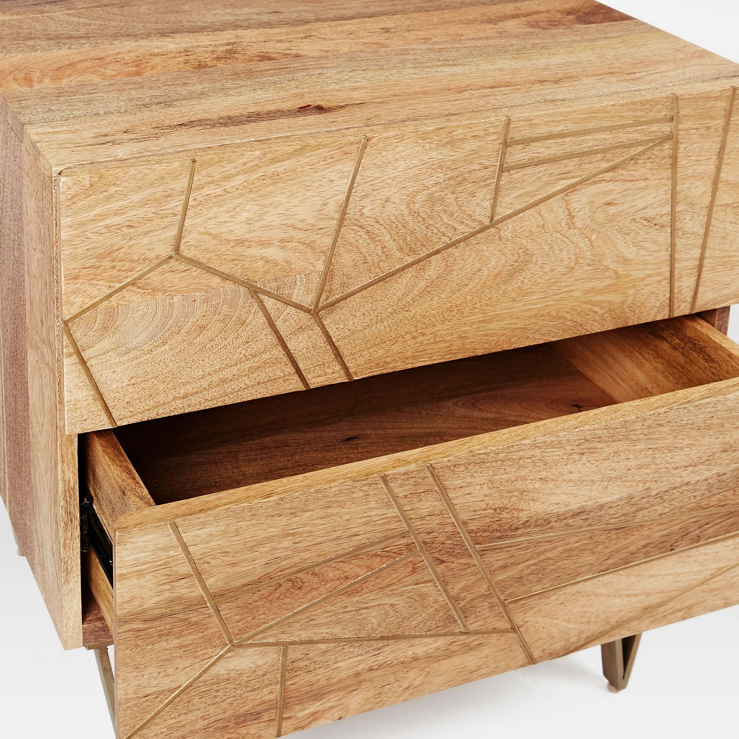Ledger Inlay Nightstand