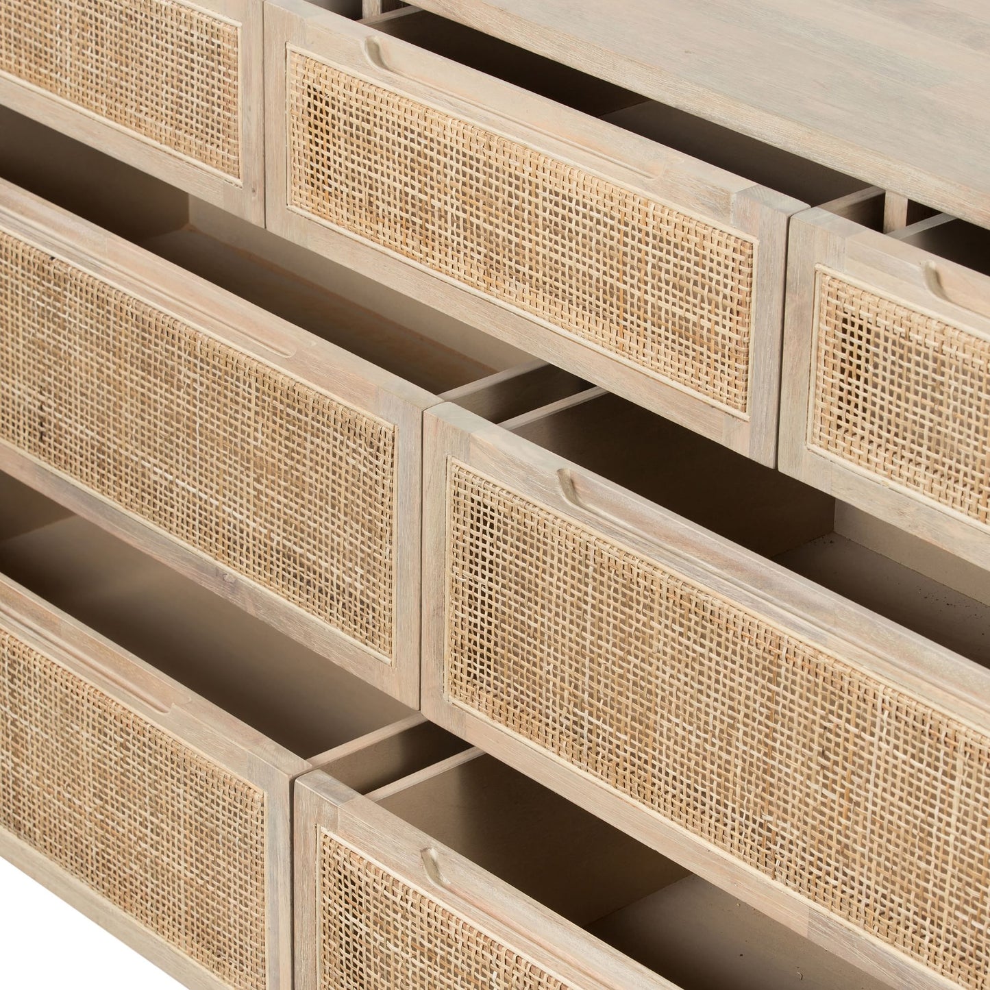 Lawrence Woven 7-Drawer Dresser