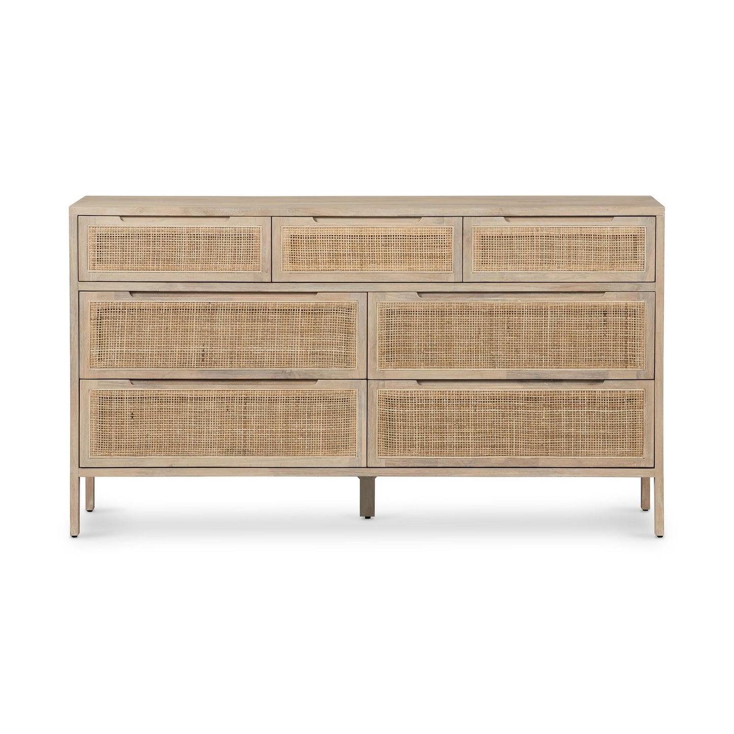 Lawrence Woven 7-Drawer Dresser