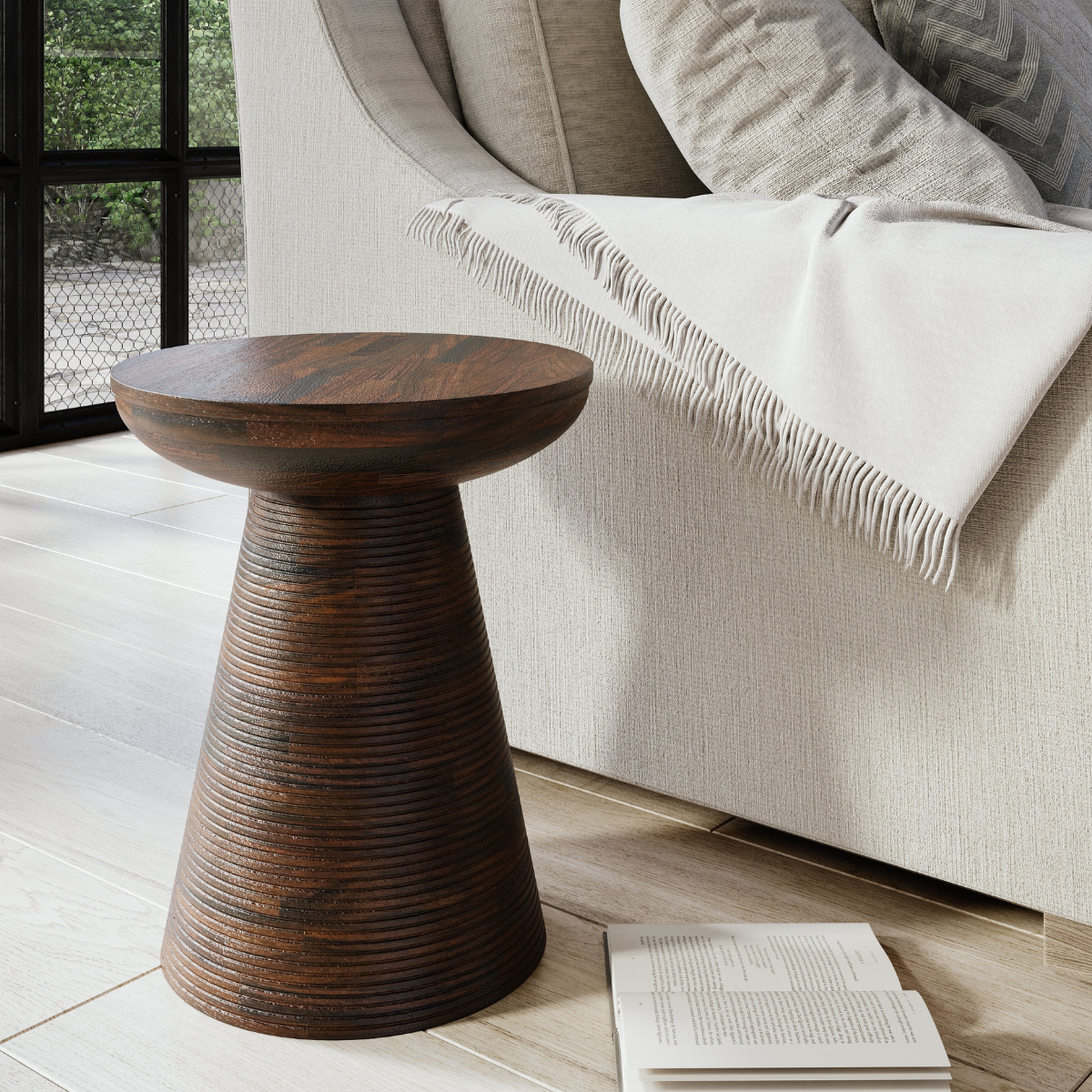 Marcellus Solid Wood End Table