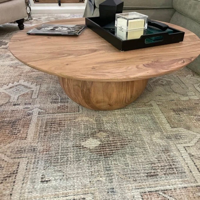 Nixon Solid Wood Coffee Table – live photo 1