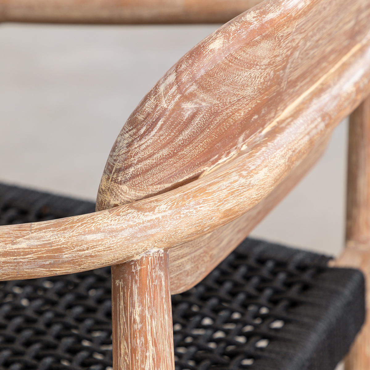 Gatlin Wooden Dining Chair with Armrests