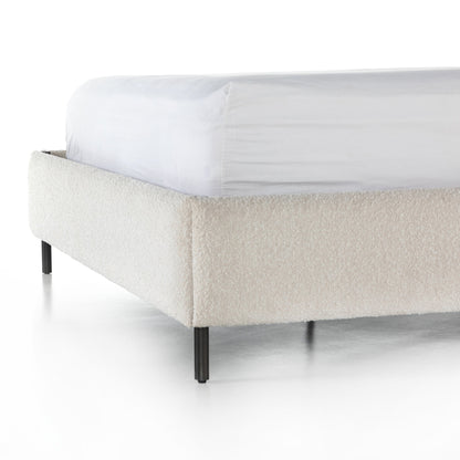 Jimmy Upholstered Metal Bed