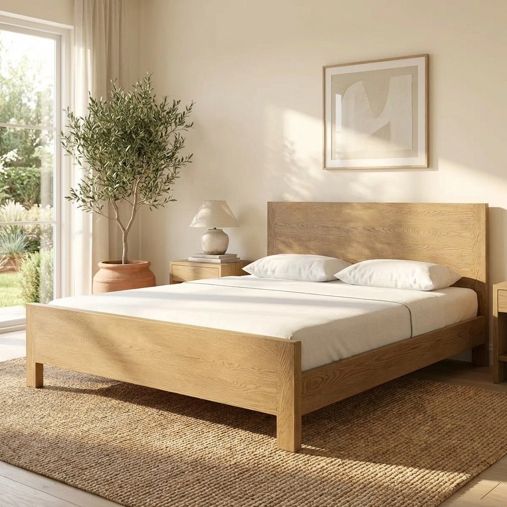 Ahmir Solid Wood Bed