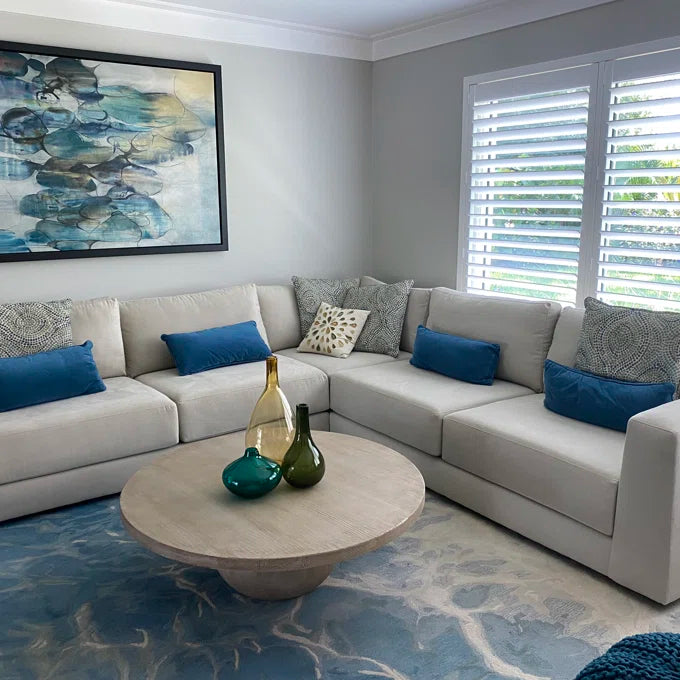 Chaim Solid Wood Coffee Table – live photo 3