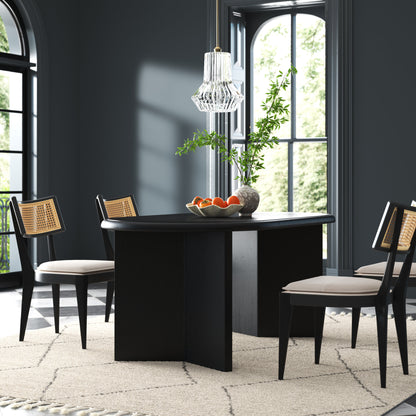 Byron Oval 6 Seater Dining Table