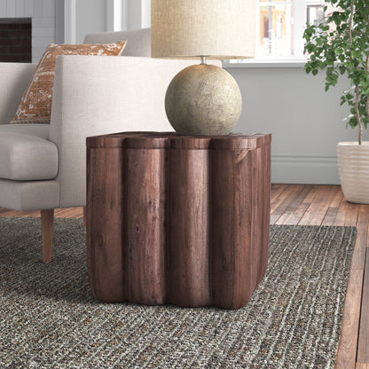 Keaton Solid Wood End Table