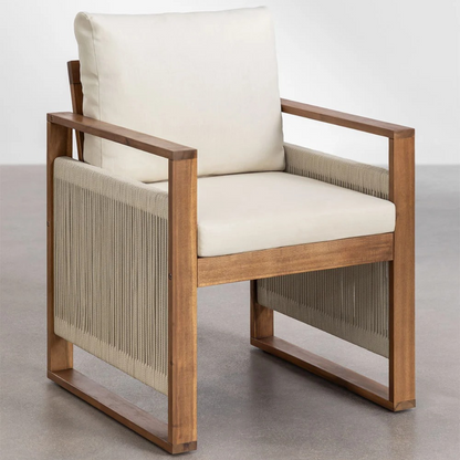 Maxim Acacia Wood Dining Chair