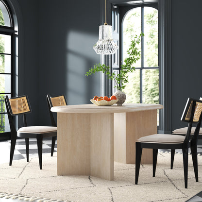 Byron Oval 6 Seater Dining Table