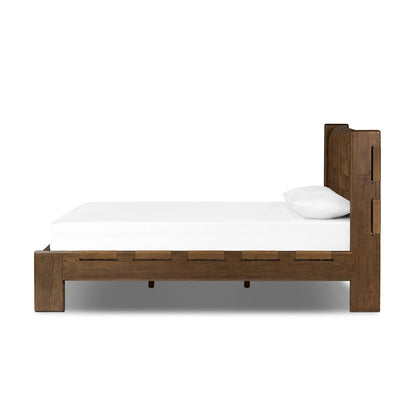 Kalel Leather Bed