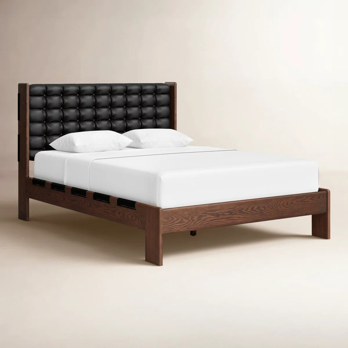 Kalel Leather Bed