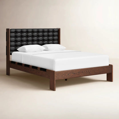 Kalel Leather Bed
