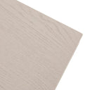 Macro view of natural whitewashed ash wood grain texture on Remi coffee table surface