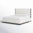 Jimmy Upholstered Metal Bed