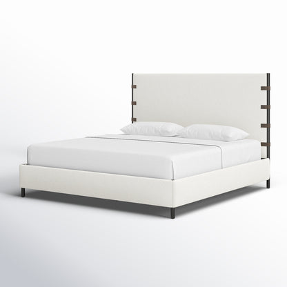 Jimmy Upholstered Metal Bed