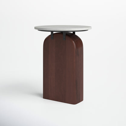 Trace Round Abstract Design Side Table