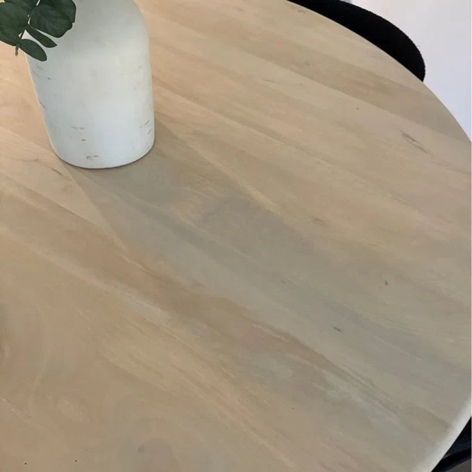 Tomas Round 6 Seater Dining Table – live photo 3