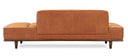 Kiaan Full-Grain Genuine Leather Daybed
