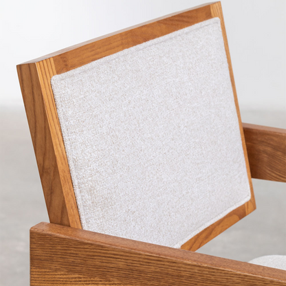 Dakari Upholstered Dining Chair with Armrests