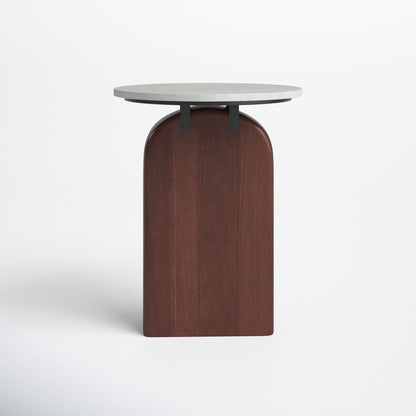 Trace Round Abstract Design Side Table