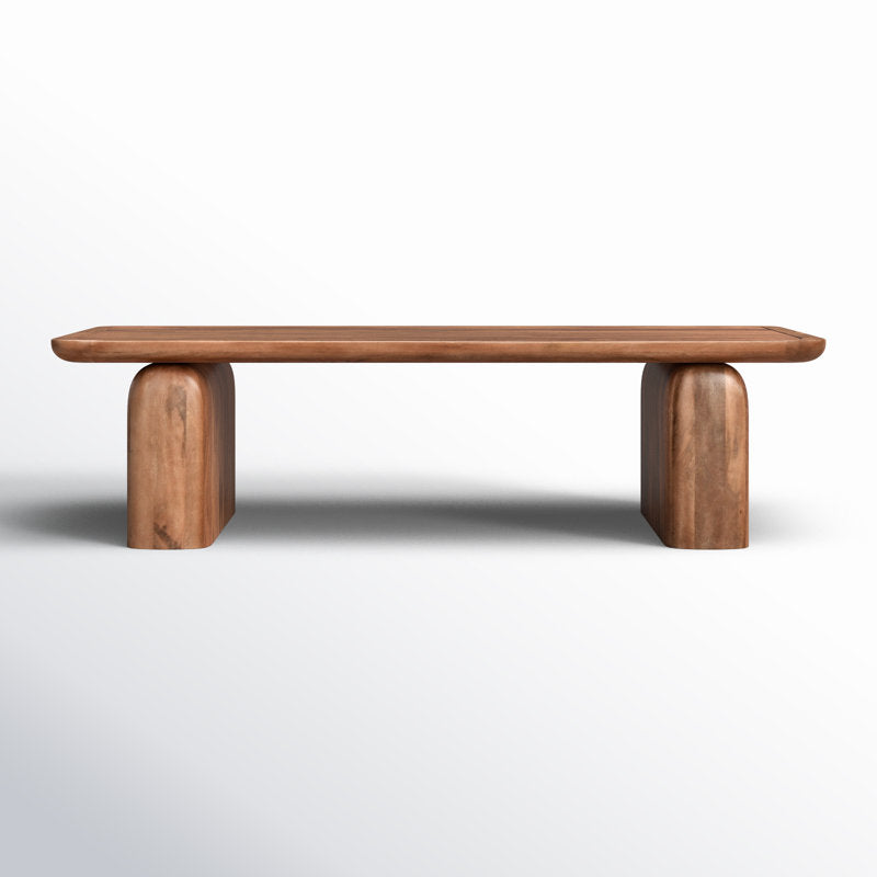 Nelson Solid Wood Sled Coffee Table