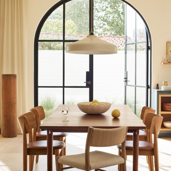 Antonio Leather Dining Chair – live photo 1