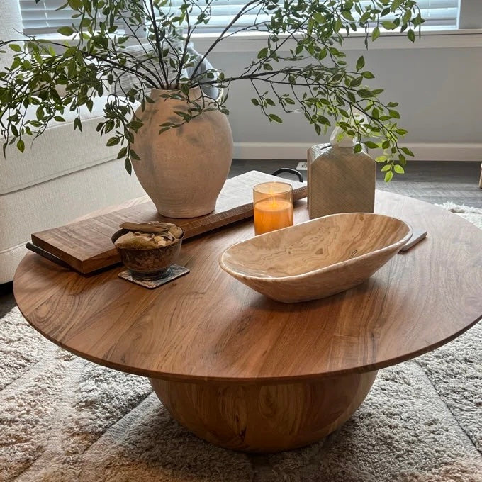 Nixon Solid Wood Coffee Table – live photo 4