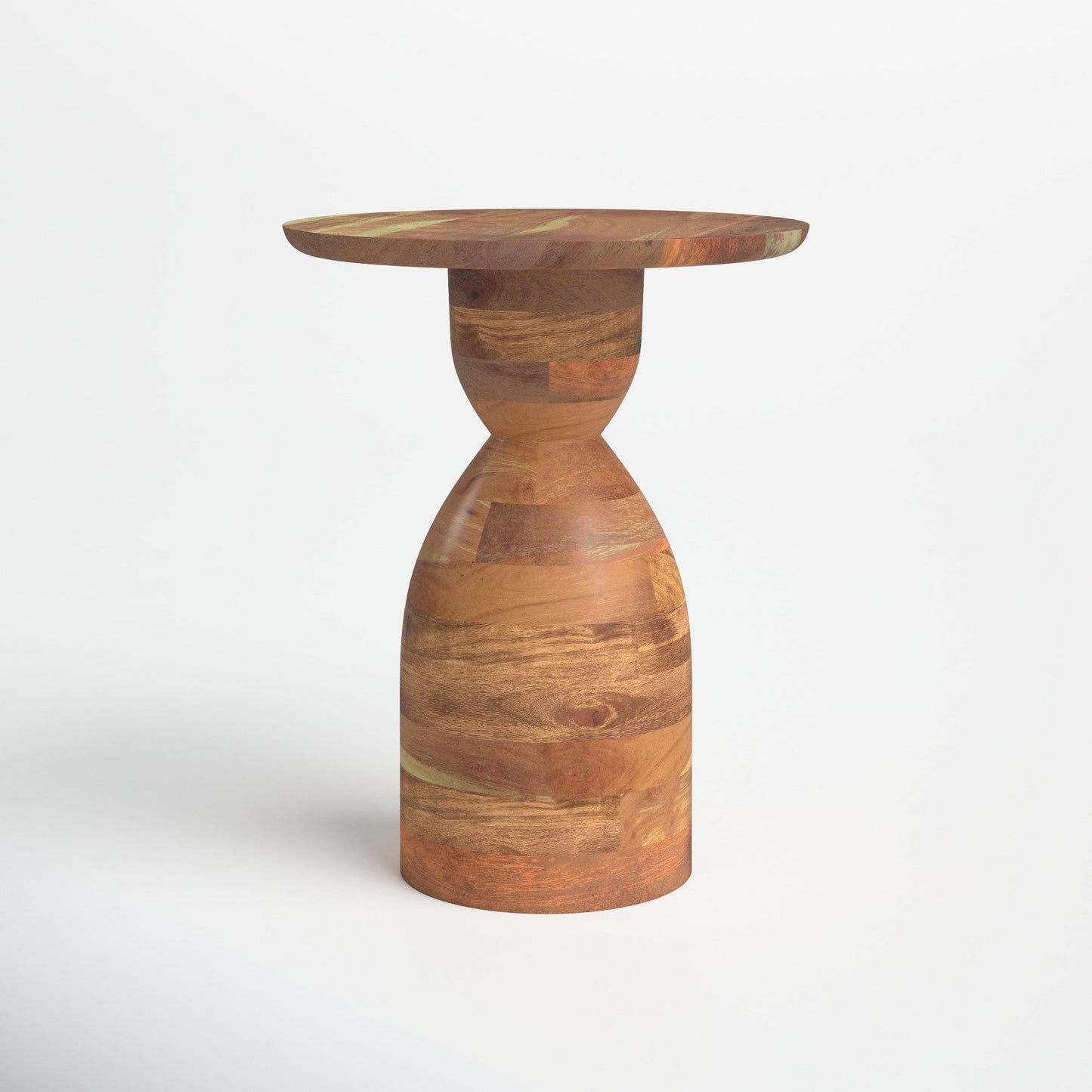 Salvador Natural Wood End Table