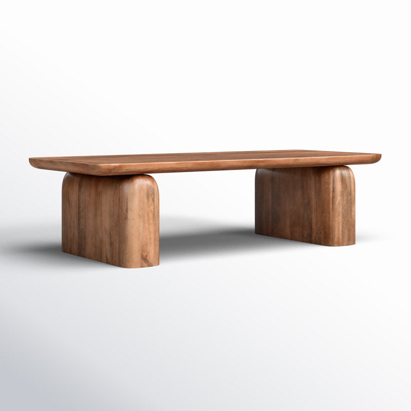 Nelson Solid Wood Sled Coffee Table