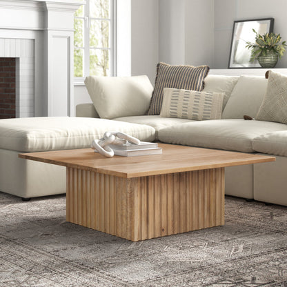 Davian Solid Wood Coffee Table
