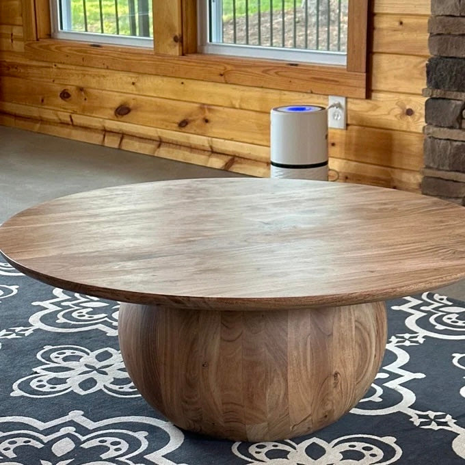 Nixon Solid Wood Coffee Table – live photo 5