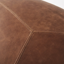 Krew Leather Pouf