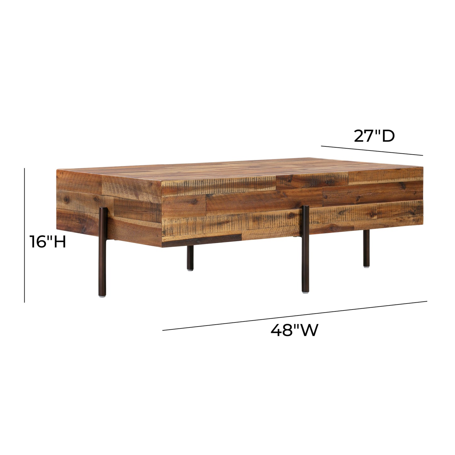 Samson Solid Wood Coffee Table