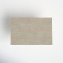 Top down view of Mauricio rectangular coffee table showing light wood grain tabletop surface