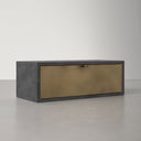 Beau 1 Drawer Iron Nightstand Furniture BoutiQ