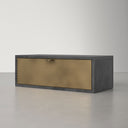 Beau 1 Drawer Iron Nightstand Furniture BoutiQ