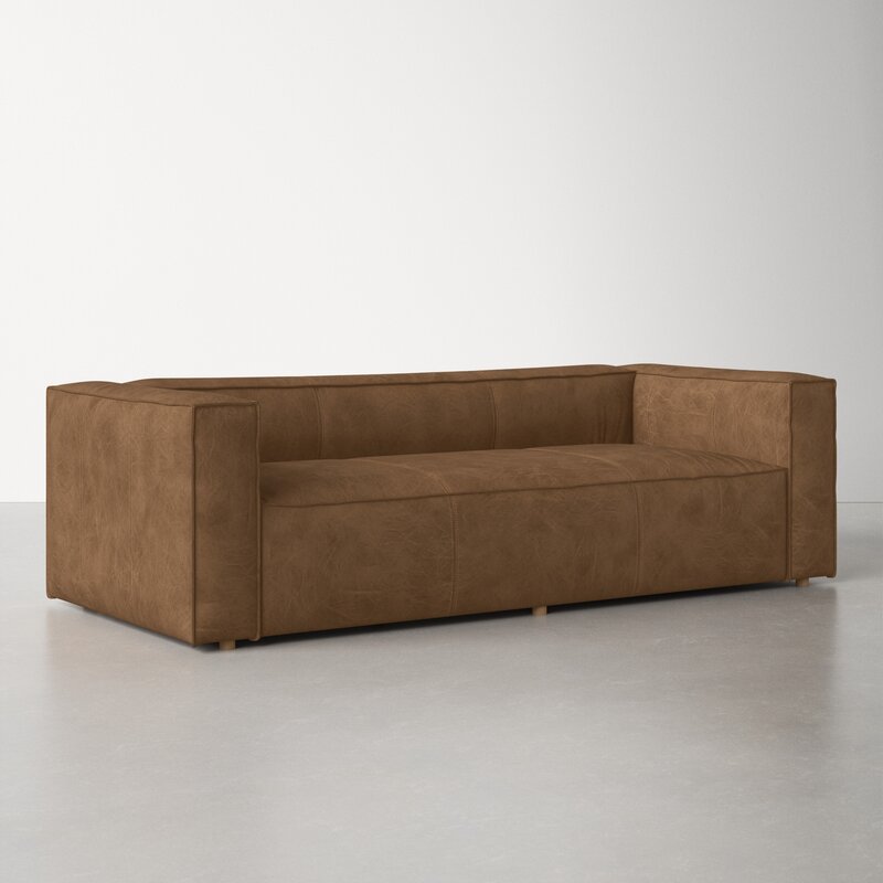 Leonard Genuine Leather Sofa