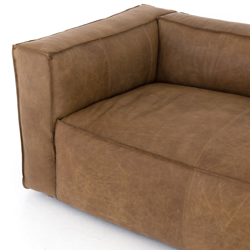 Leonard Genuine Leather Sofa