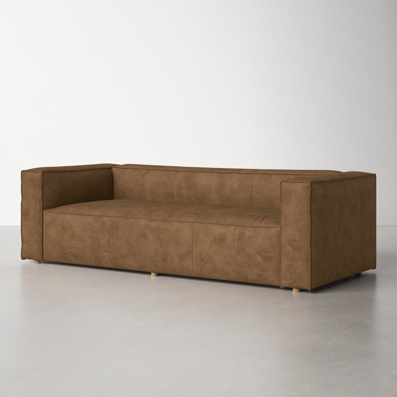 Leonard Genuine Leather Sofa