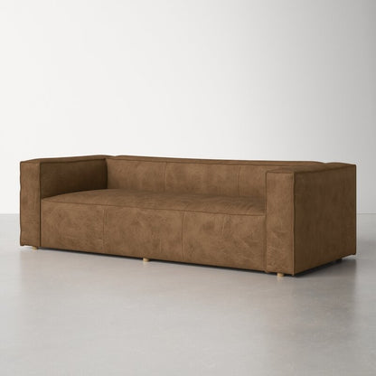 Leonard Genuine Leather Sofa