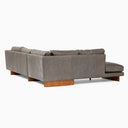 Corbin Leather 2-Piece Bumper Chaise Sectional Furniture BoutiQ