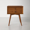 Declan 2 Drawer Nightstand Furniture BoutiQ