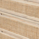 Diego Rattan 5-Drawer Dresser Furniture BoutiQ