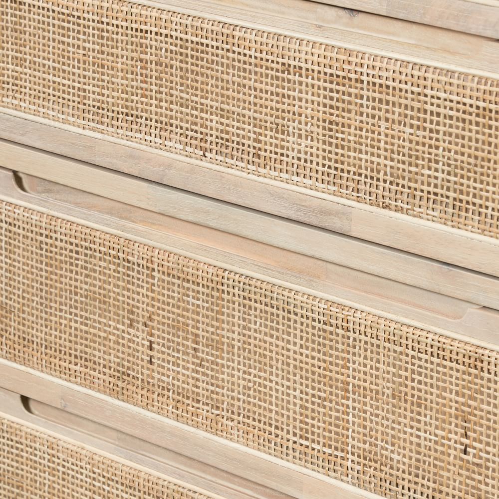 Diego Rattan 5-Drawer Dresser Furniture BoutiQ