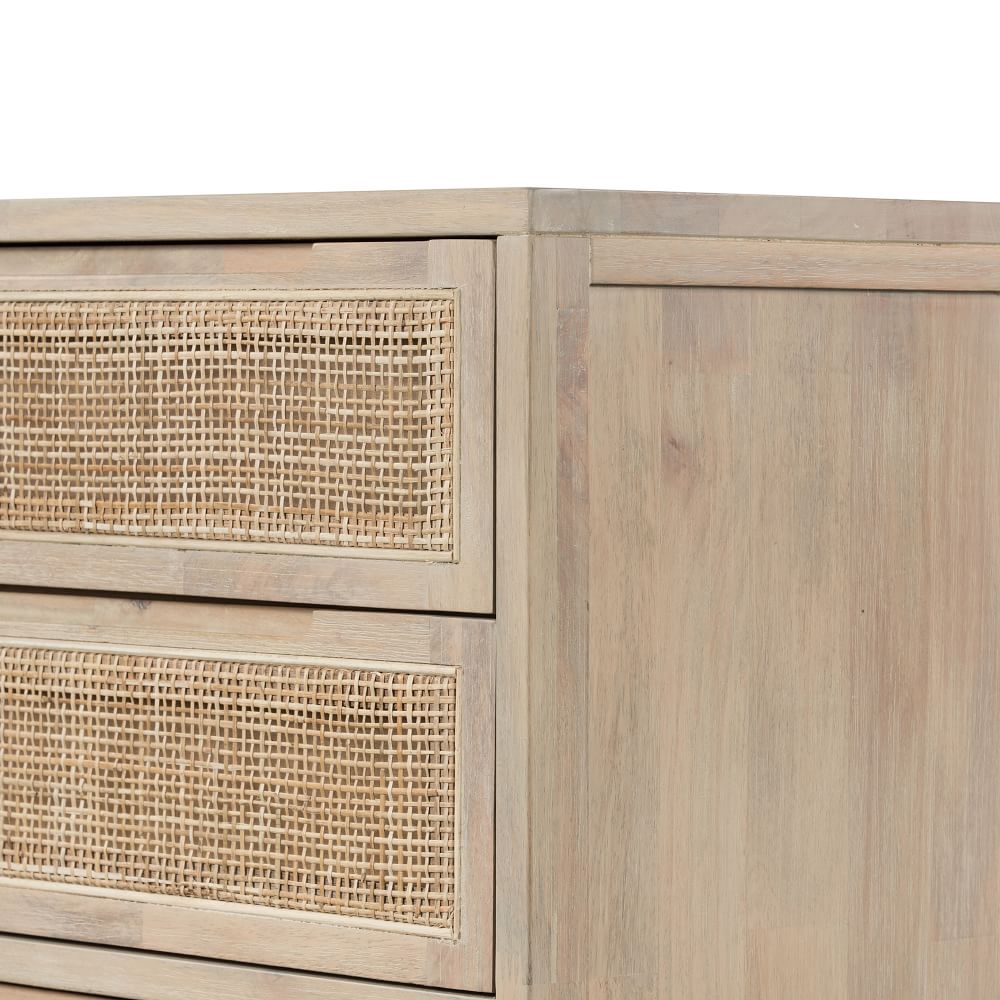 Diego Rattan 5-Drawer Dresser Furniture BoutiQ