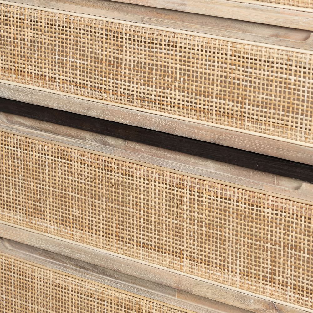 Diego Rattan 5-Drawer Dresser Furniture BoutiQ