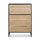 Diego Rattan 5-Drawer Dresser Furniture BoutiQ