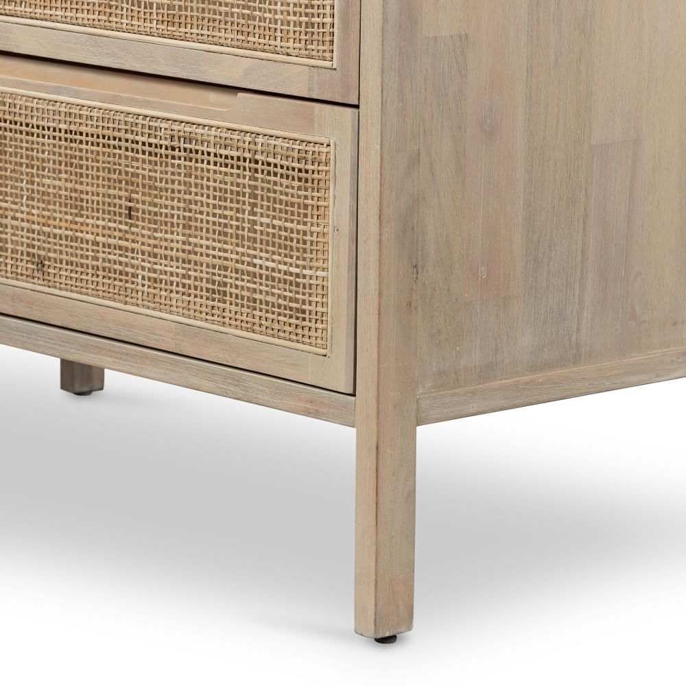 Diego Rattan 5-Drawer Dresser Furniture BoutiQ
