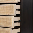Diego Rattan 5-Drawer Dresser Furniture BoutiQ