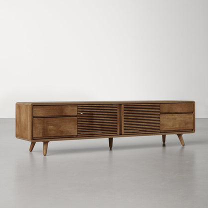 Donovan Solid Wood TV Stand Furniture BoutiQ